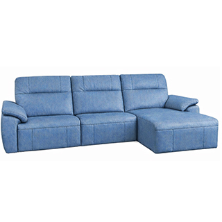 Layout J:  Three Piece Chaise Sectional 116" x 65"(1 recliner)