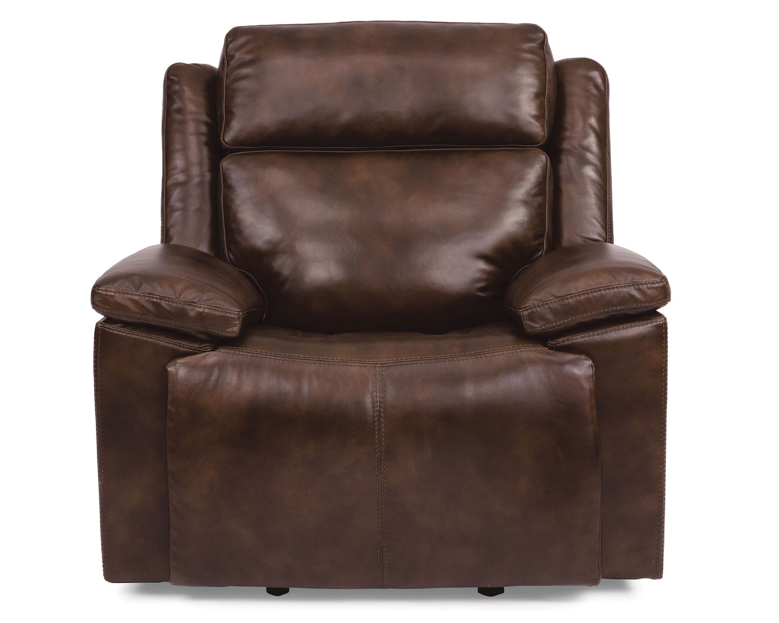 Chance Power Reclining Loveseat with Console and Power Headrests (2 colors) - Chance Power Gliding Recliner with Power Headrest in Leather 278-74