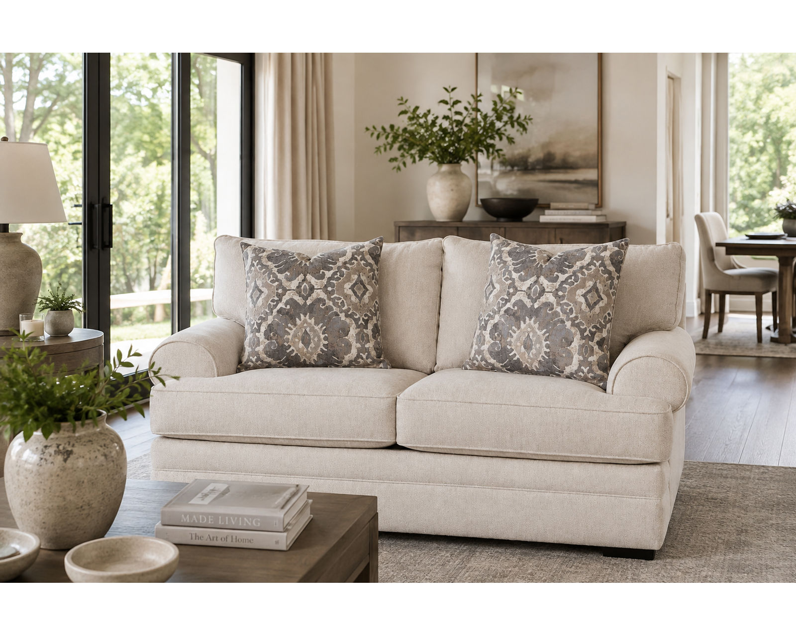 Kensie 97" Sofa (Easygoing Comfort. Timeless Style. Made for Everyday Living) - Your Shortcut to a Beautifully Designed Home.