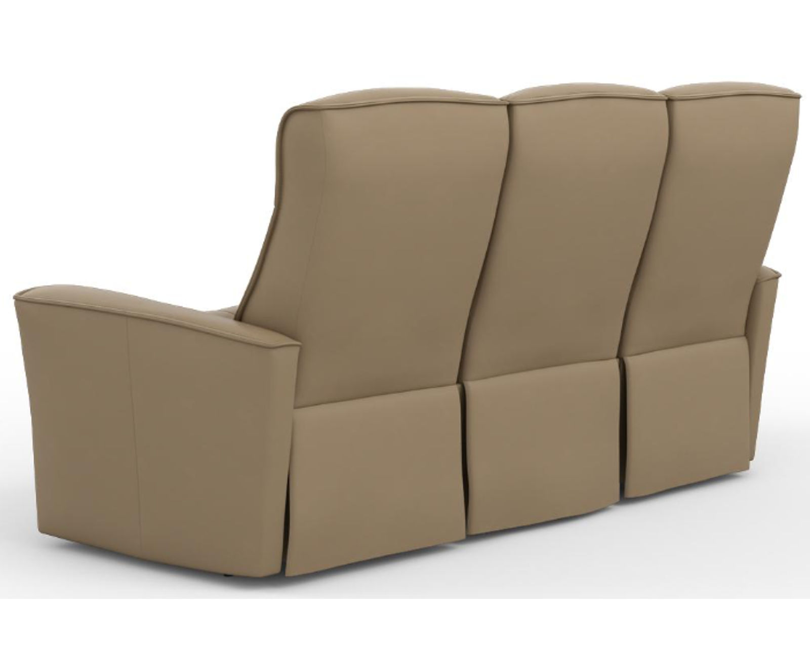 Harstad Power Reclining Wallsaver Sofa (+40 leathers) - Harstad Power Dual Reclining Wallsaver Sofa