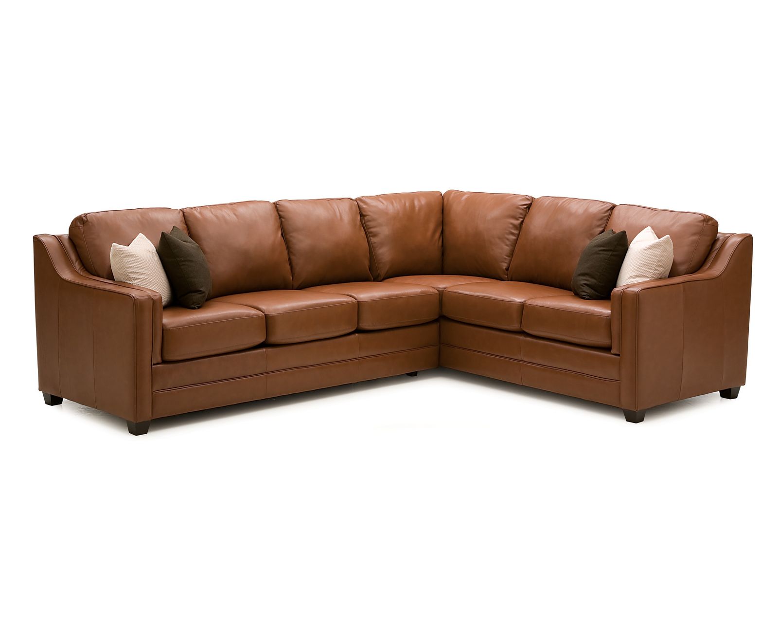 Corissa 77500 Sectional (+50 fabrics) - Layout B: Two Piece Sectional 110" x 86"