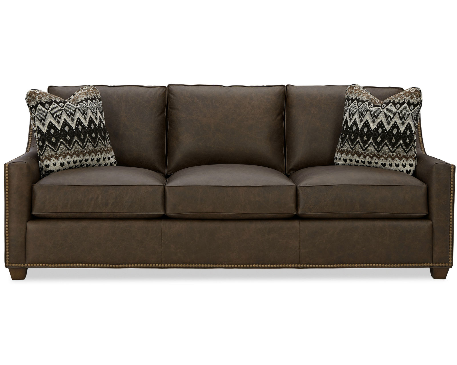 Tuscon 93" Top Grain Leather Sofa (Leather choices)  L702950BD - Heavy gauge sinuous wire seat and back springs