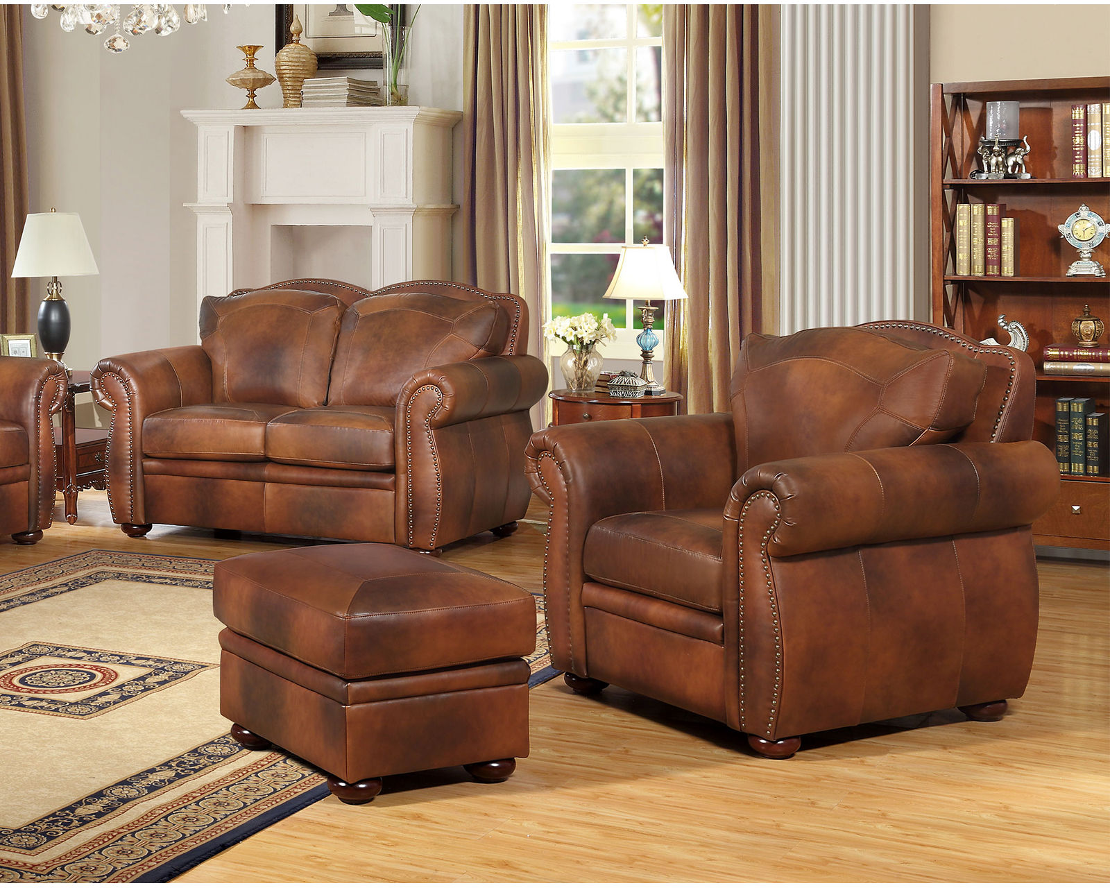 Arizona All Leather Chair - Pocket Seating Coils – Luxury Like a Pillow Top Mattress
