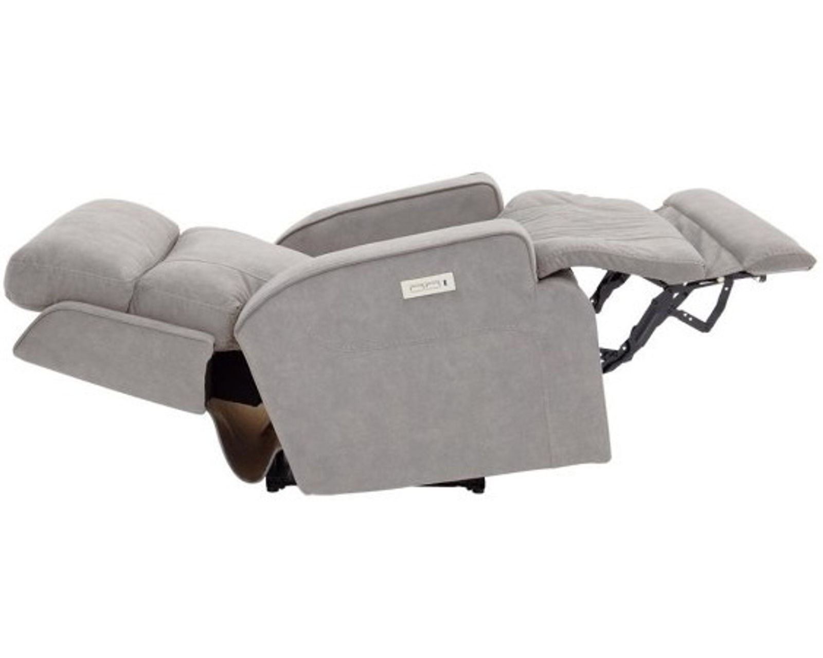 Ashbee 89" Zero Gravity Sofa w/Power Recline, Power Head Rests & 3" Footrest Extension (Dove) In stock