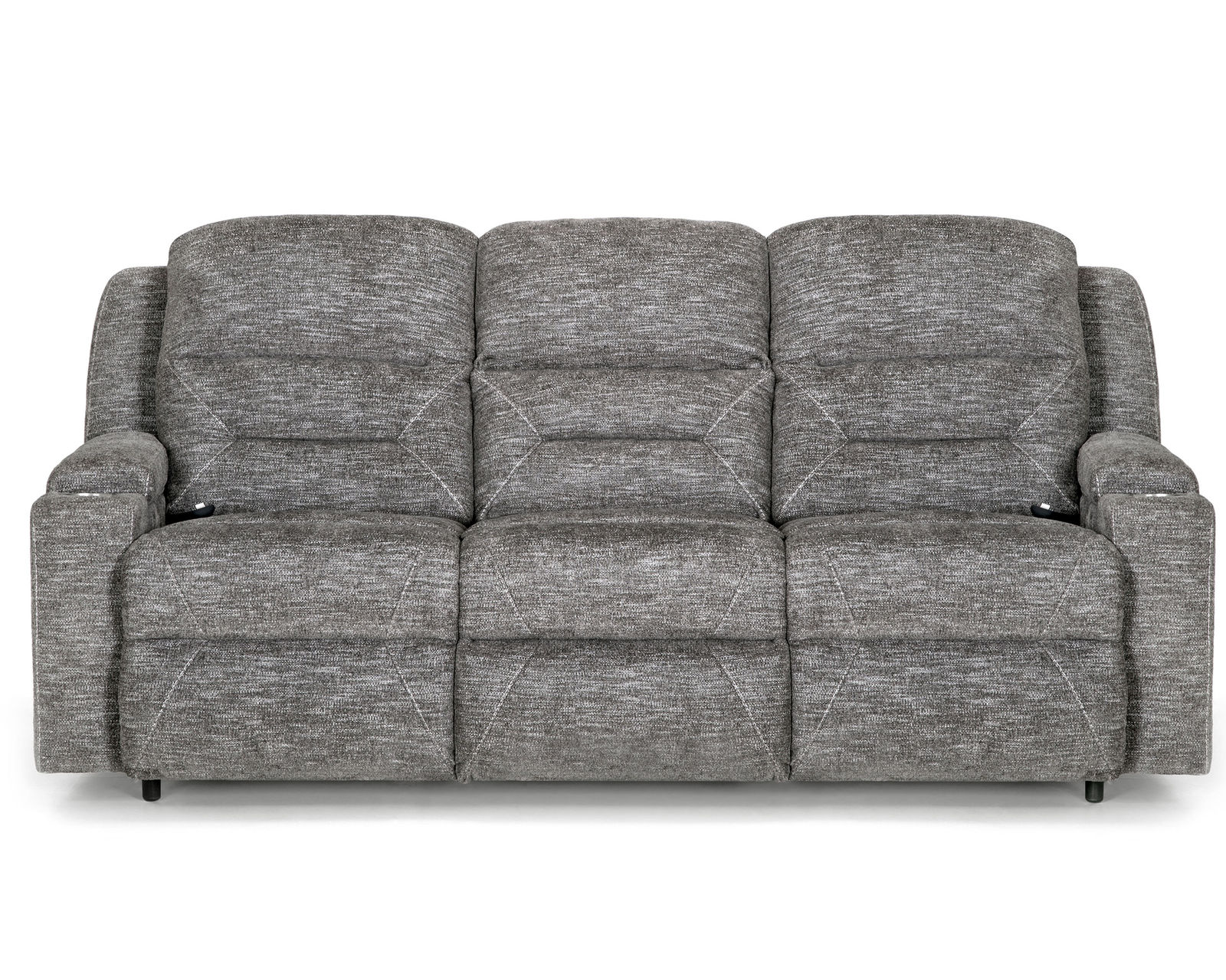 Beacon 798 Power Headrest Power Reclining 89" Sofa with Power Lumbar, USB Charging and Lighted Cupholders  - Beacon Reclining Sofa w/ Power Recline, Power Headrest, Power Lumbar, USB Charging and Lighted Cupholders