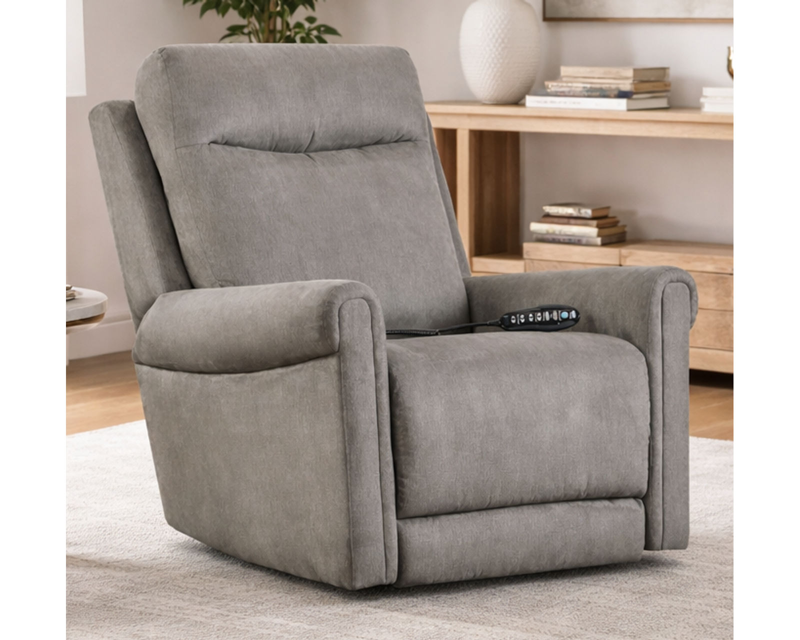 Kelly 1018 Dual Power Recliner with SoCozi™ Heat & Massage (+100 fabrics and leathers) - Choice of Rocker or Wallhugger Recliner (with zero gravity)
