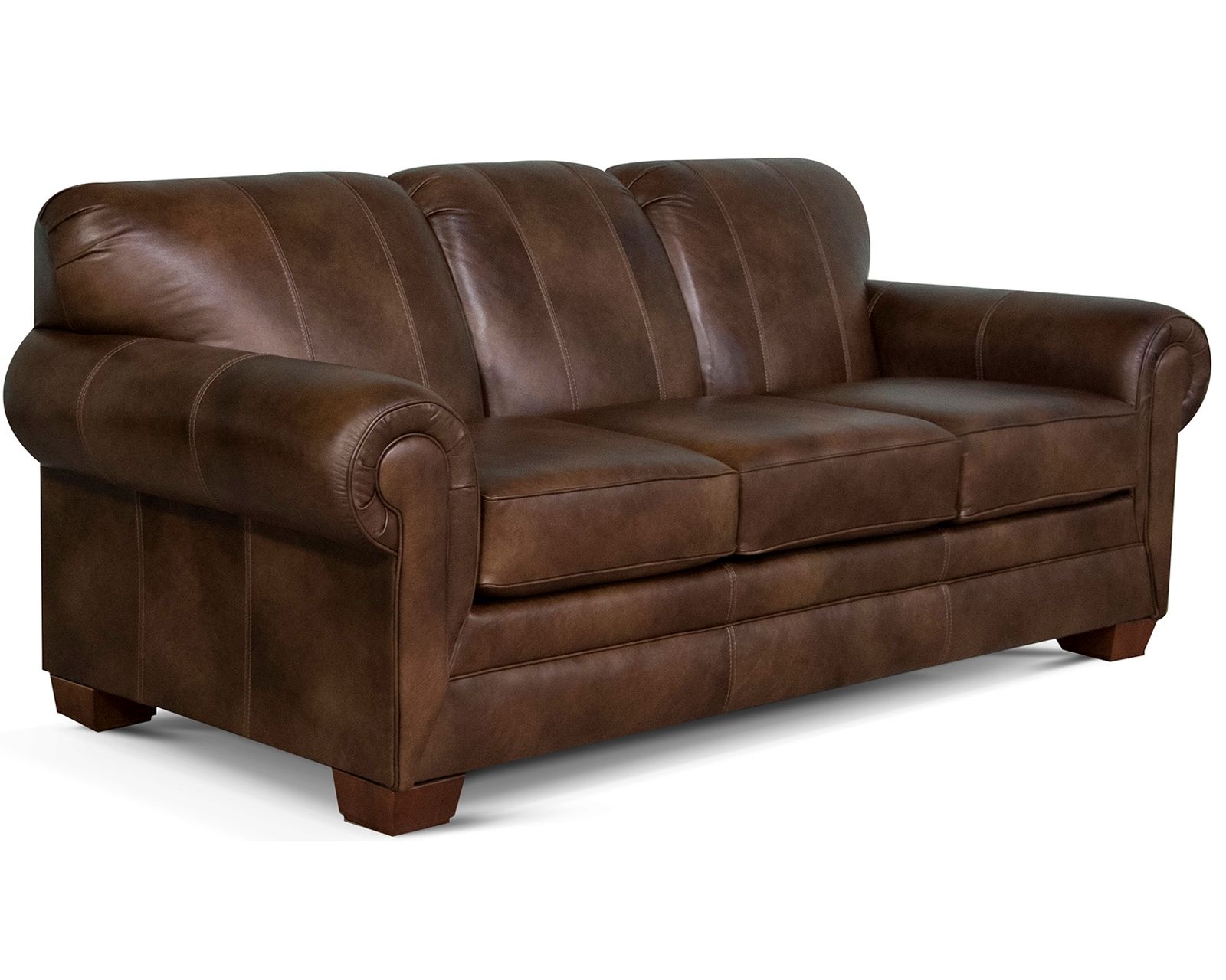 Monroe 87" Leather Sofa  (+29 Top-Grain Leathers) - Monroe 87" Leather Sofa