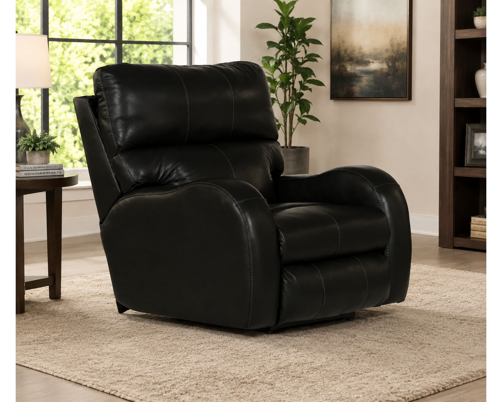 Angelo 83" Lay Flat Power Headrest Power Reclining Leather Sofa (two colors) - Made for Life's Best Moments.