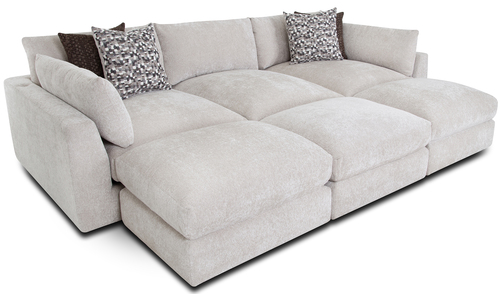 Layout G: Six Piece Sectional 88.5" x 130"
