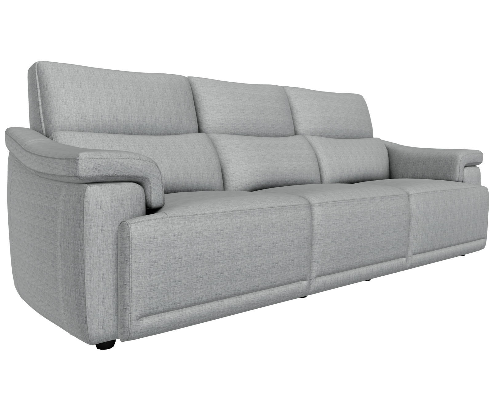 Brama 92" Triple Reclining Sofa (+40 fabrics) - Brama 92" Triple Power Reclining Sofa