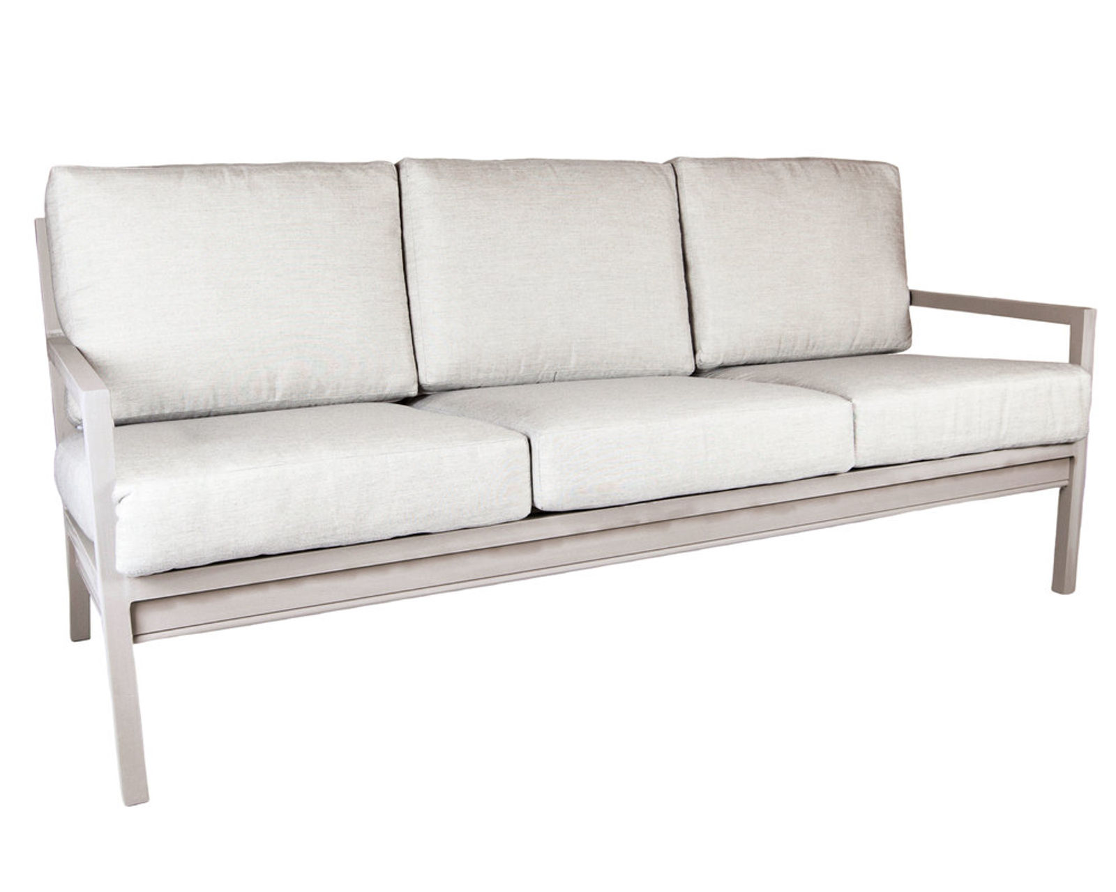 Santa Rosa Outdoor Lounge Chair and Ottoman (110 fabrics - 8 metal finishes) - Santa Rosa Sofa