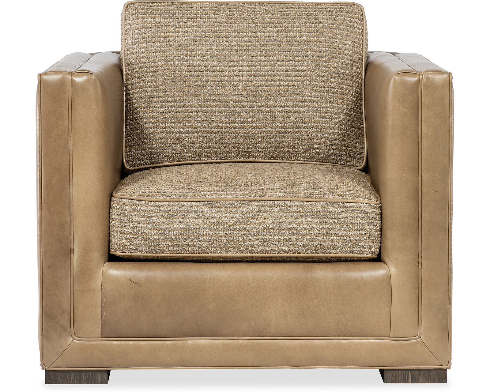 Bradington Young Ellary 663 Sofa (12 leathers) 8-Way Hand Tied - Ellary Stationary Chair 8-Way Hand Tie