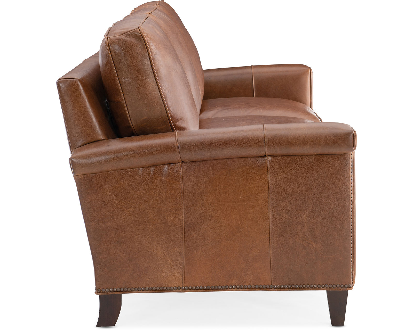 Bradington Young Mallory 774 Sofa (12 leathers) 8-Way Hand Tie - Mallory Stationary 88" Sofa 8-Way Hand Tie