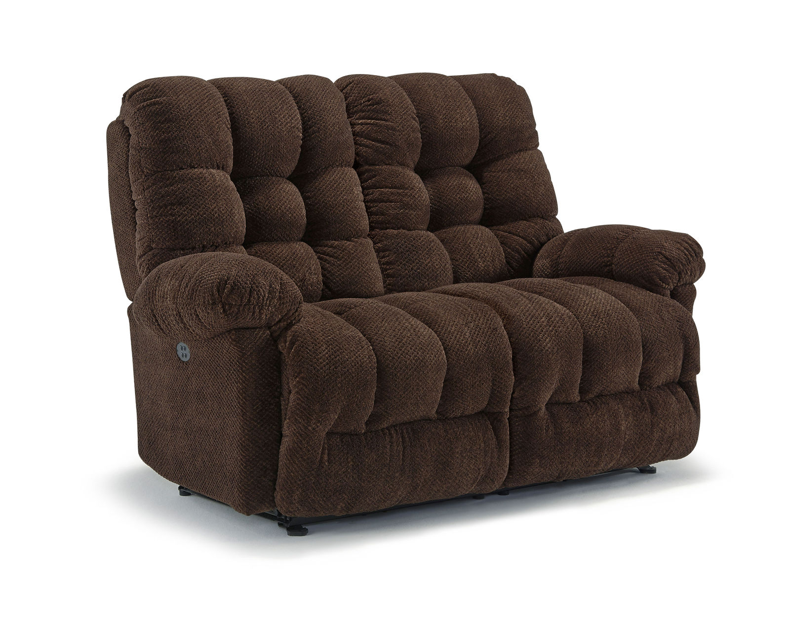 Everlasting Double Reclining Console Loveseat (+100 fabrics) - Everlasting Double Reclining Loveseat