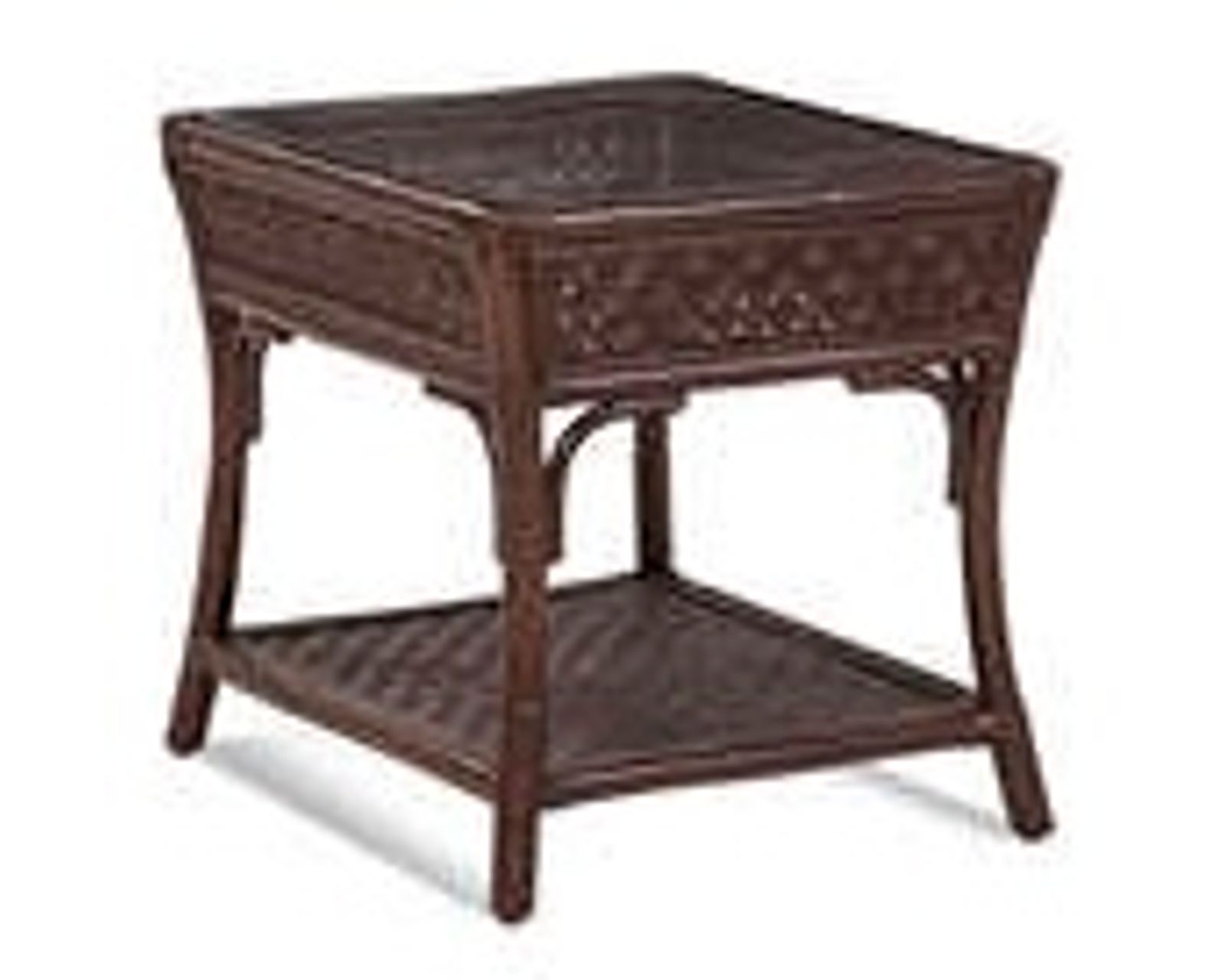 Boca 78" Rattan Sofa Blue (+28 finishes +69 fabrics) - Boca Rattan End Table
