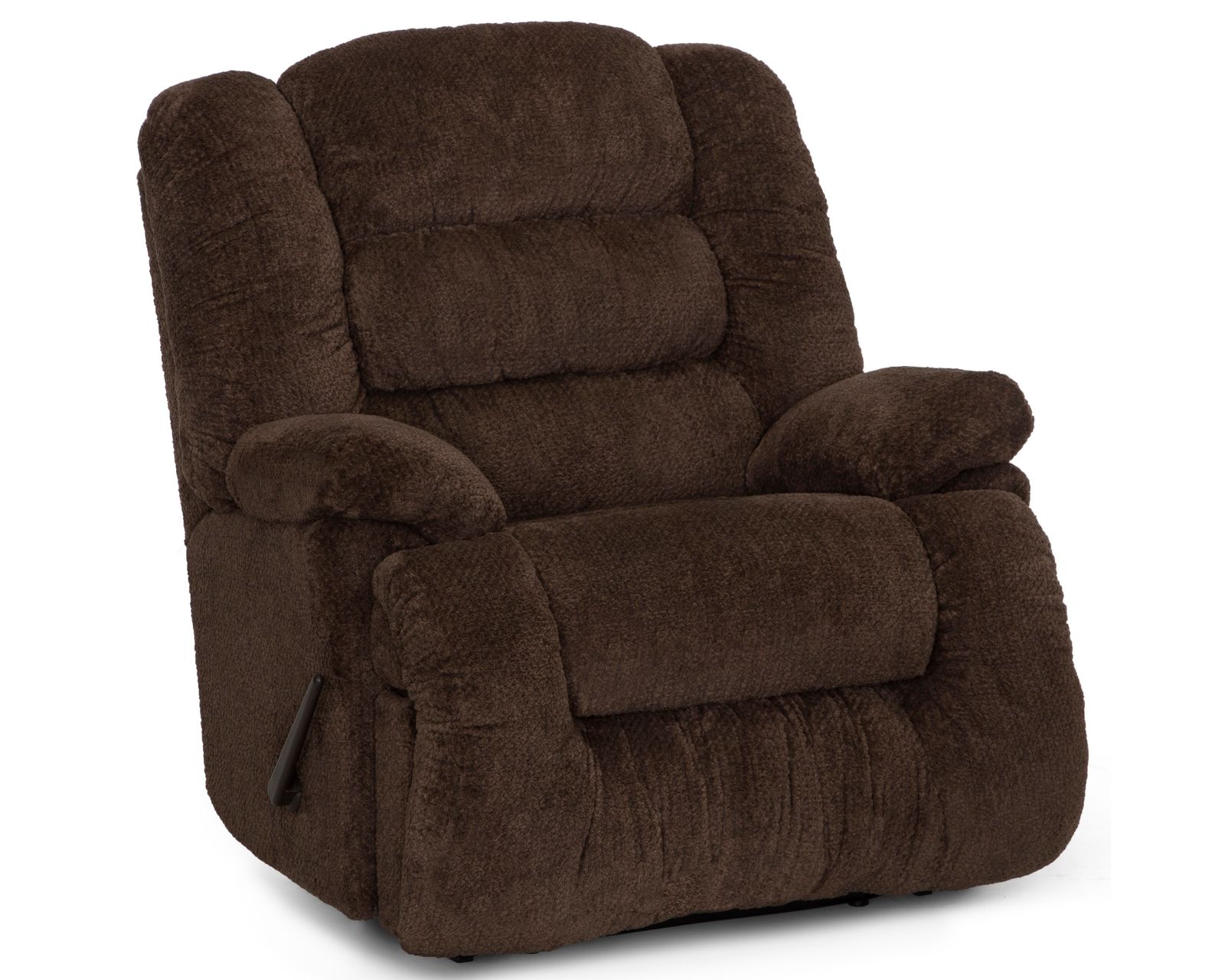 Everest 9517 500 lb. Oversized Big Man's Rocker Recliner (Built Bigger. Built Stronger. Built for Serious Comfort) 2 colors - Shown in a Long Wearing Durable Polyester Fabric Fudge