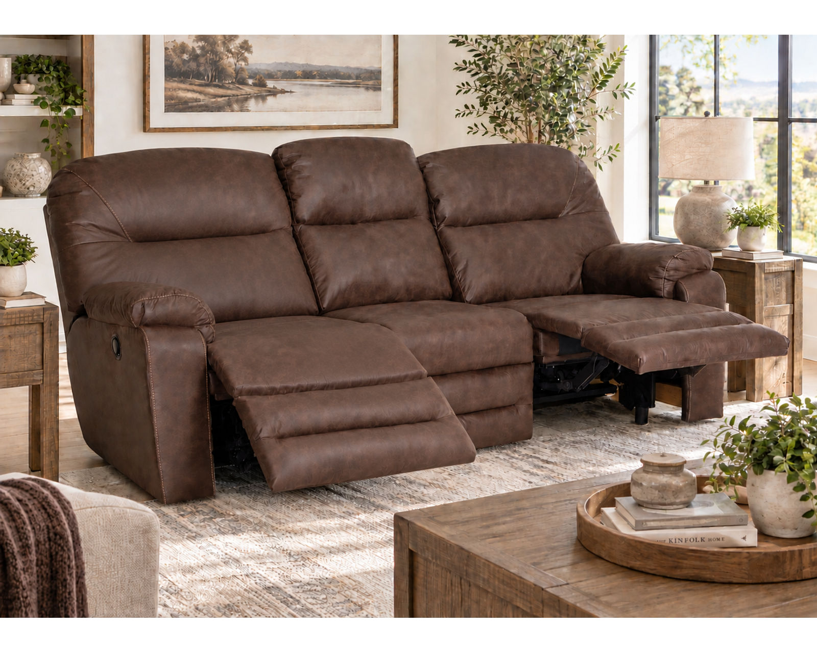 Holden 89" Reclining Sofa (Plush Comfort. Easy Reclining. Everyday Durability) - Motion Made for Real Life.