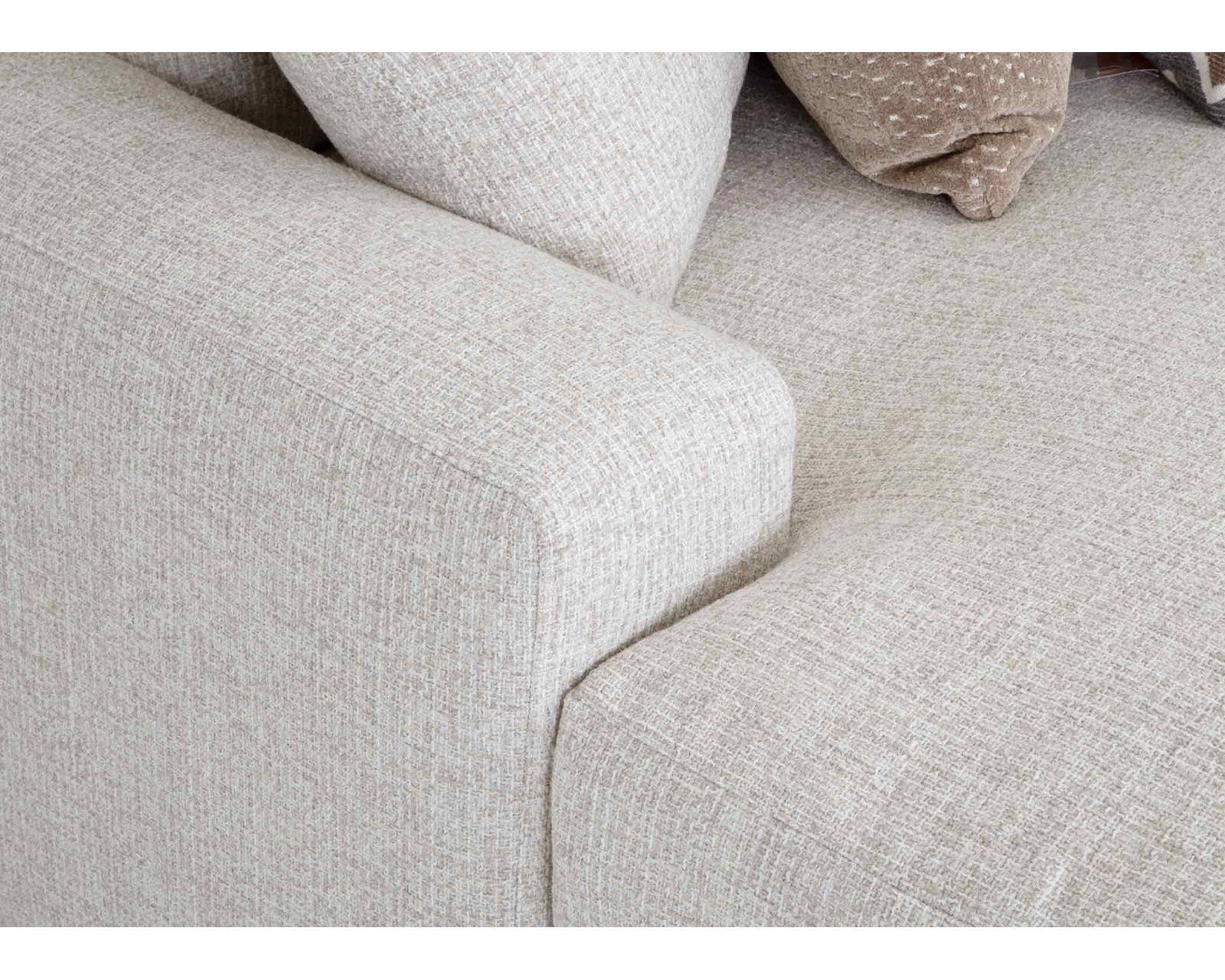 Jude 961 Modular Sectional (Oversized Comfort. Effortless Style) - Seat and Back Cushions Are Reversible