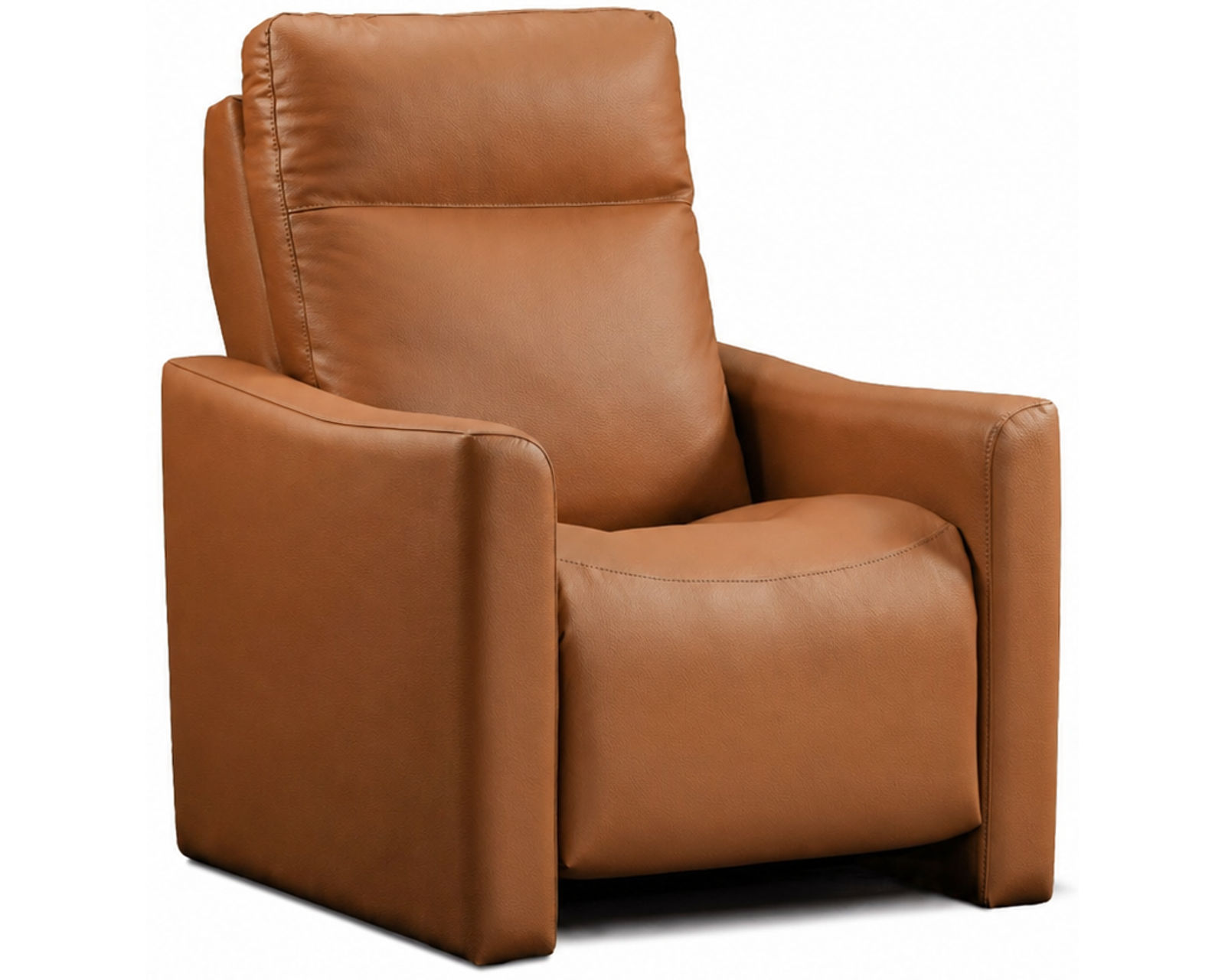 Kirk Dual Power Reclining Sofa — Available in Standard & Wide Cushions, 140+ Leather Options, and 76", 79", or 108" Widths - Kirk Power Headrest Power Recliner