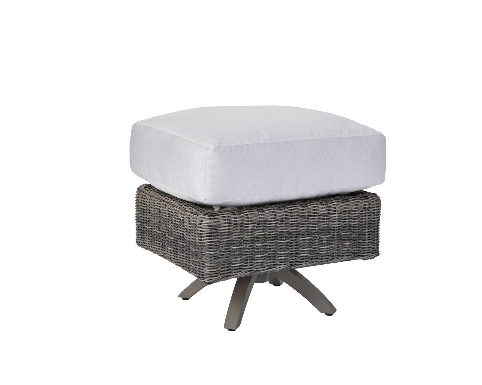 Cocoon High Back Swivel Chair and Ottoman - Made to order fabrics - Cocoon Ottoman
