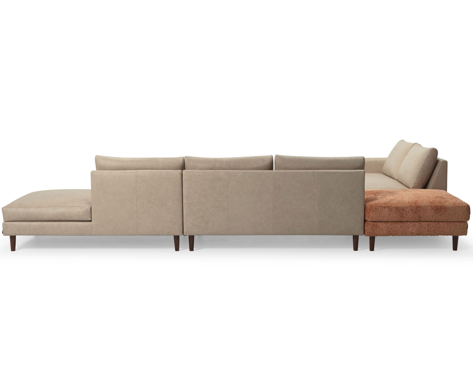 Lexi 77694 Sectional (+50 fabrics) - Layout L: Four Piece Sectional 102" x 158"