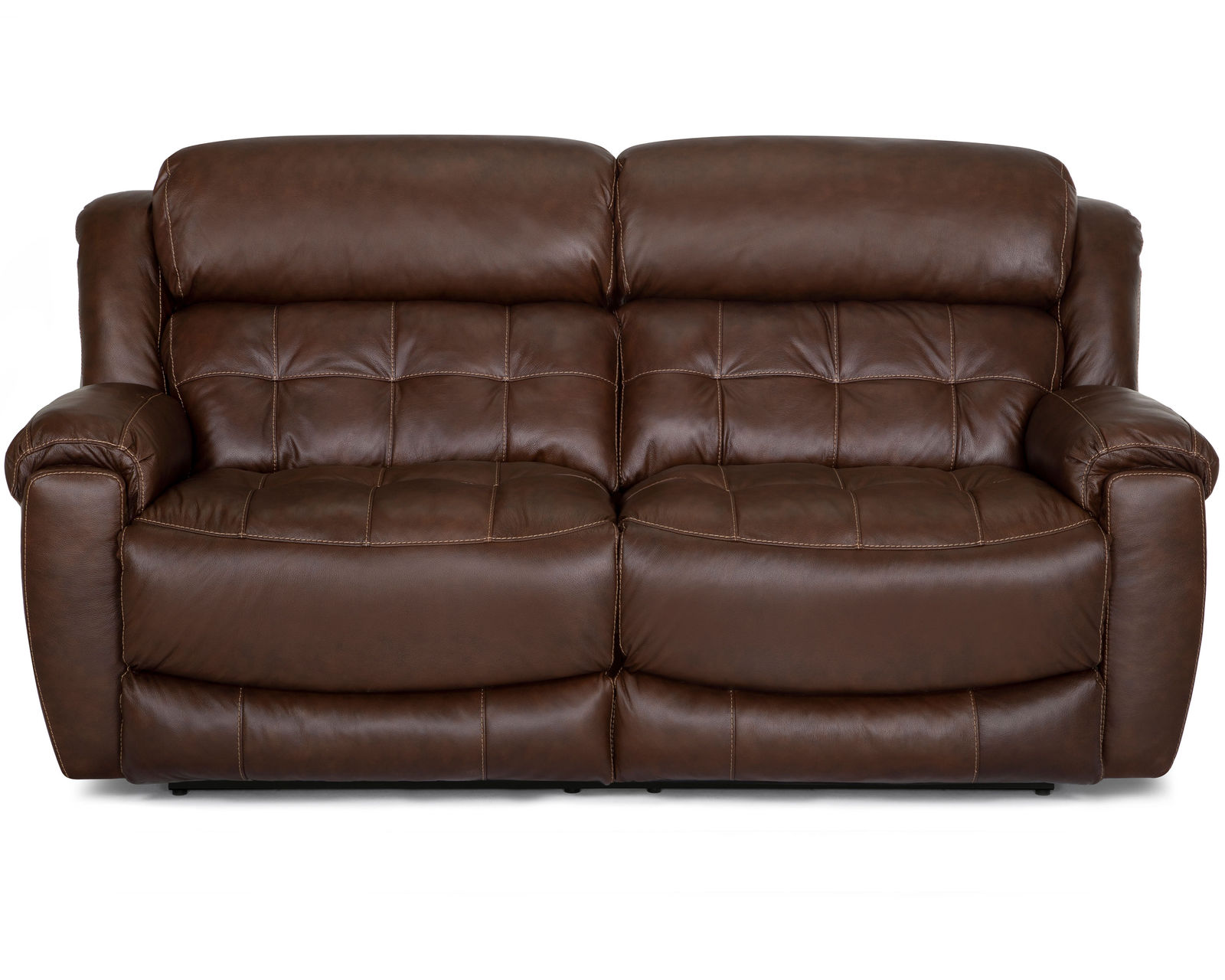 Corwin Dual Reclining Leather Sofa (+2 colors) 83" - Take an Extra 25% Off the Corwin Leather Double Reclining Sofa in Brown