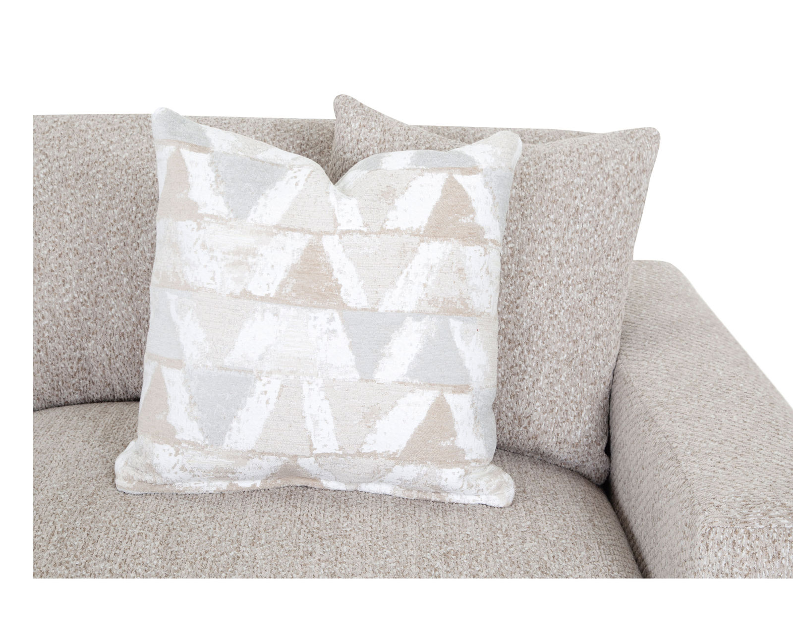 Lake 87" Two-Cushion Wide-Seat Sofa (Two Wide Seats. One Seriously Comfortable Sofa) - Includes All Decorative Accent Pillows