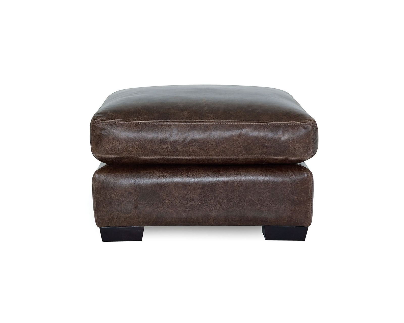 Colebrook 77265 Sofa (94") +100 leathers - Colebrook Square Ottoman 28" x 28"