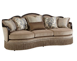 Giovanna 95" Azure Sofa