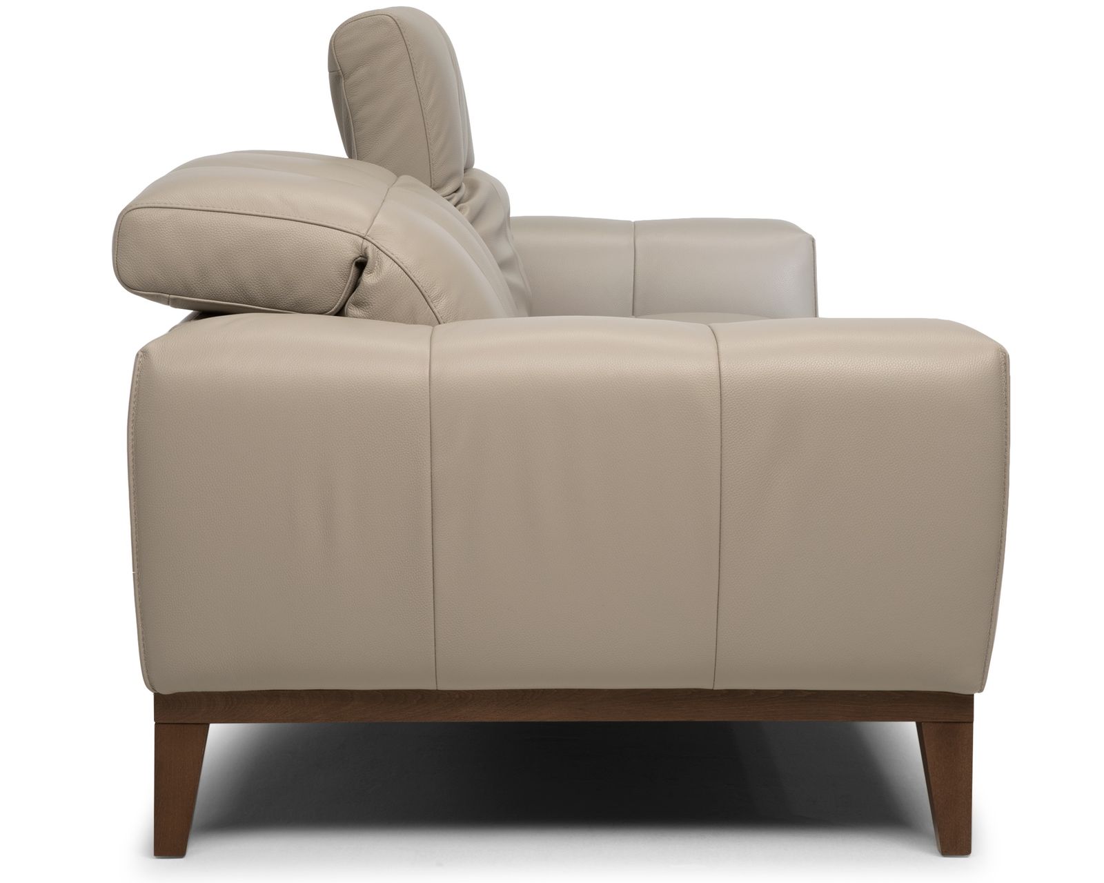 Scacco C293 Leather Sofa 82" (+55 leathers) - Each seat is independently adjustable