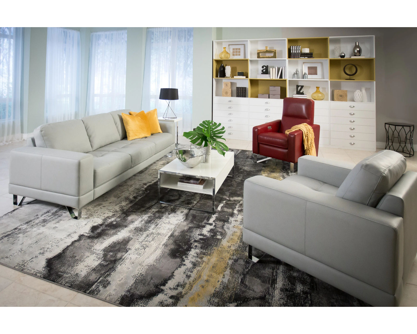 Seattle 77625 Sofa (96") +100 leathers