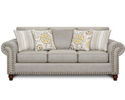 Romero Sterling 93" Sofa (Includes Pillows)