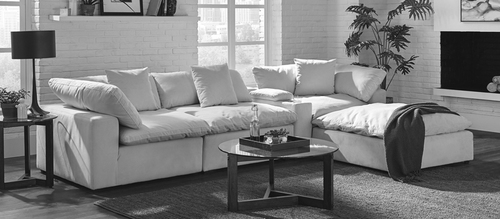 Layout L: Five Piece Sectional (151" x 94")