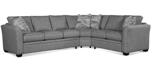 Layout D: Three Piece Sectional 121" x 98"
