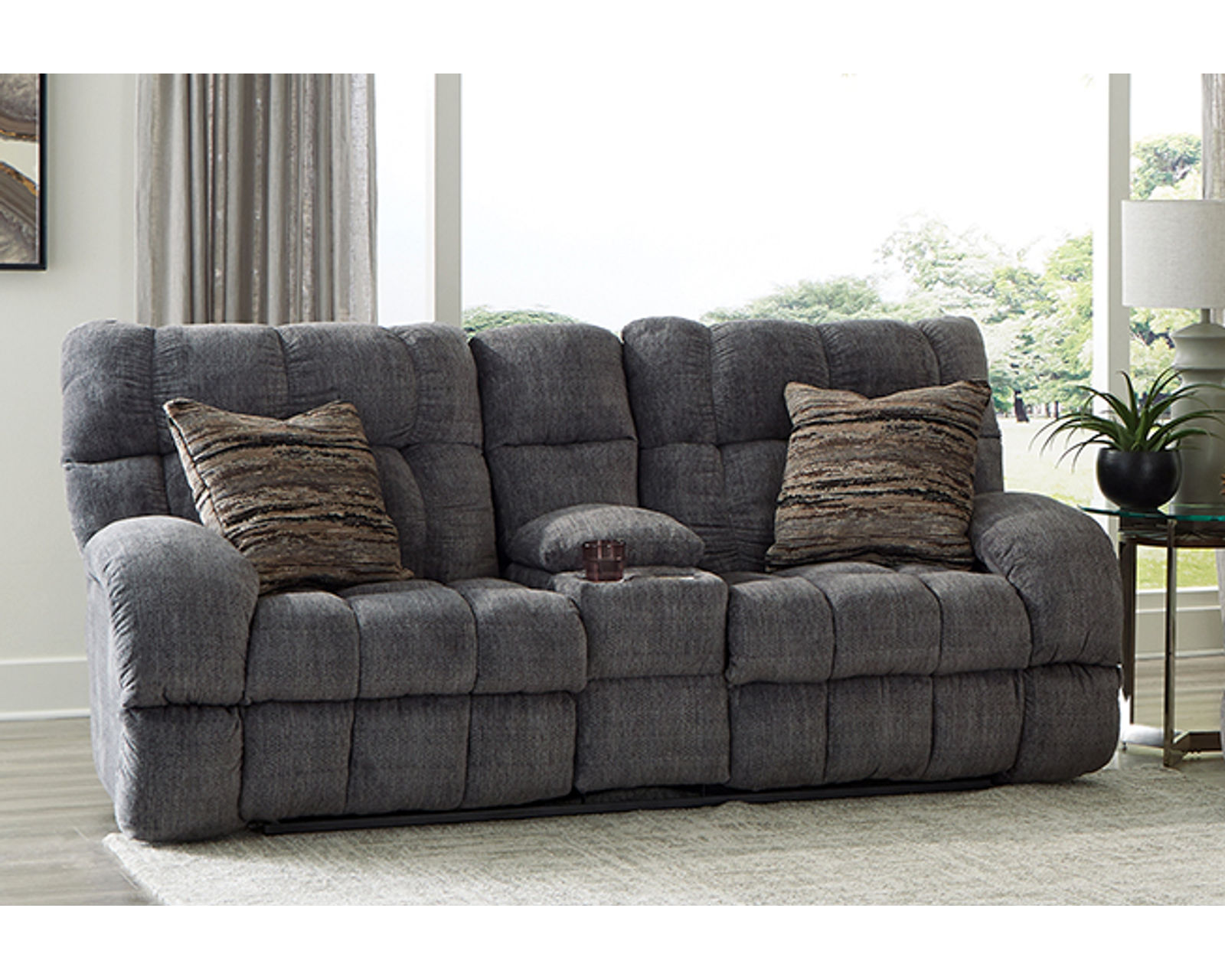 Ashland 93" Power Lay Flat Wide Seat Double Reclining Sofa (2 colors) - Experience the Catnapper Difference.