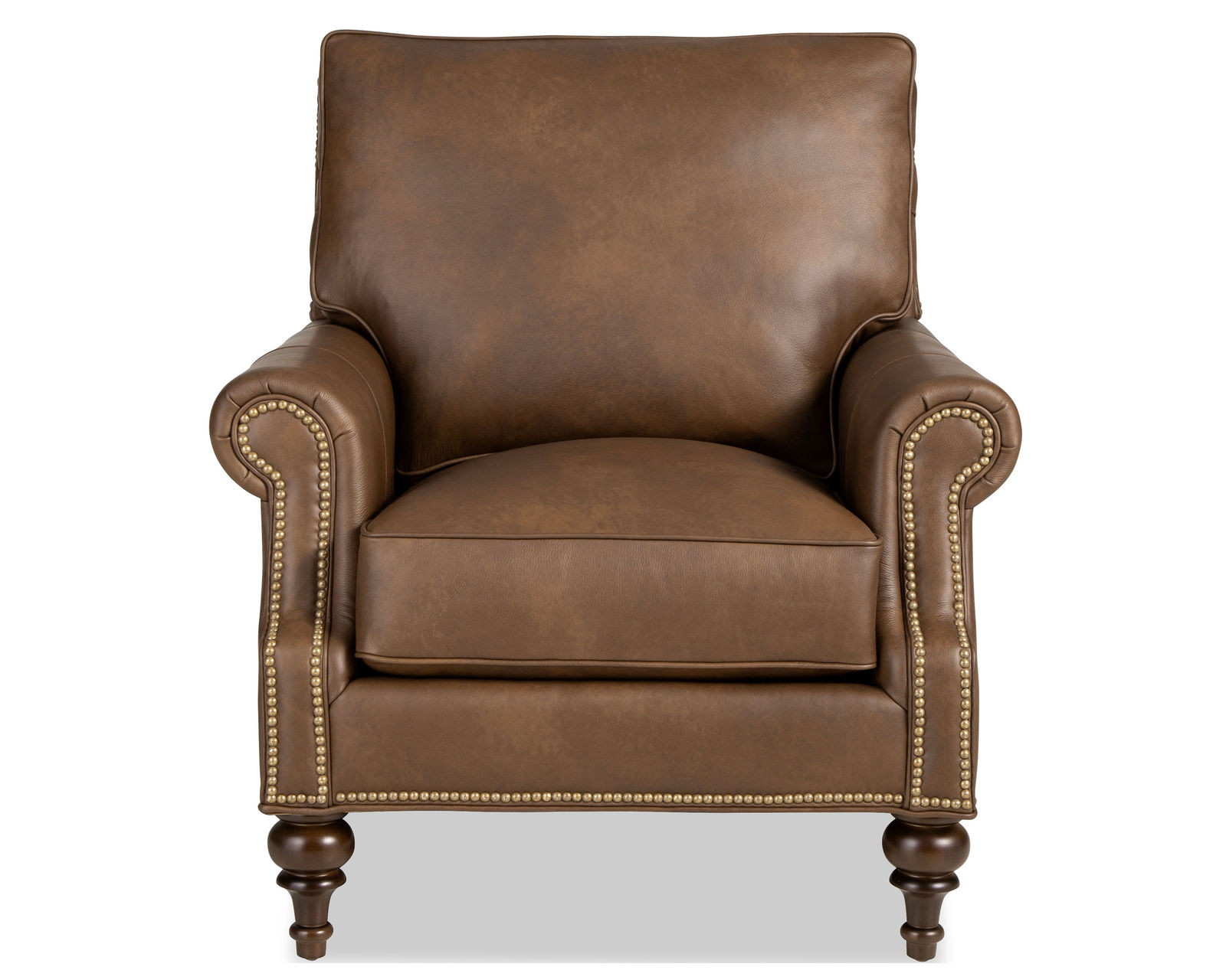 Medford L28210 Leather Chair (+40 top-grain leathers) - Italian finished top-grain leather in over 40 colors