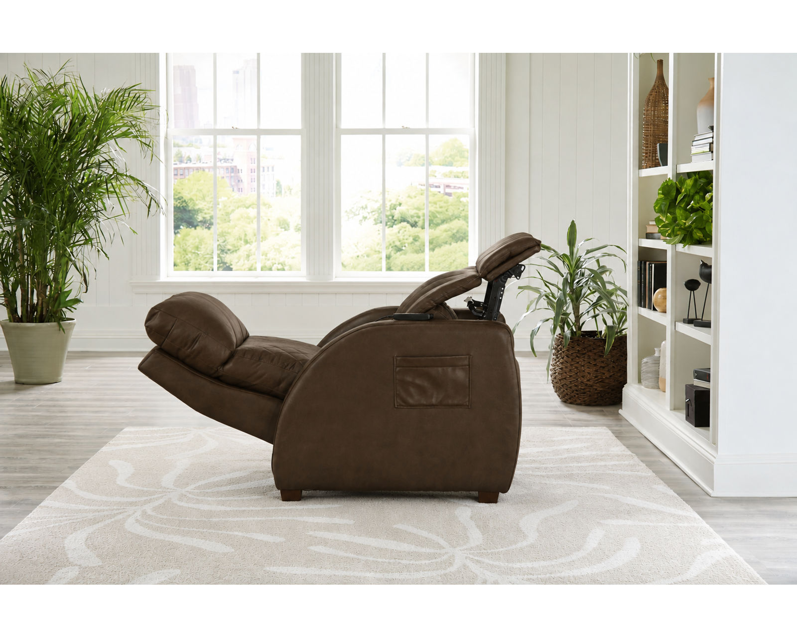 Relaxer Power Headrest Power Recliner with CR3 Massage, Heat, Power Lumbar & Zero Gravity Loaded with Wellness Technology (two colors) - Recline. Recharge. Renew.