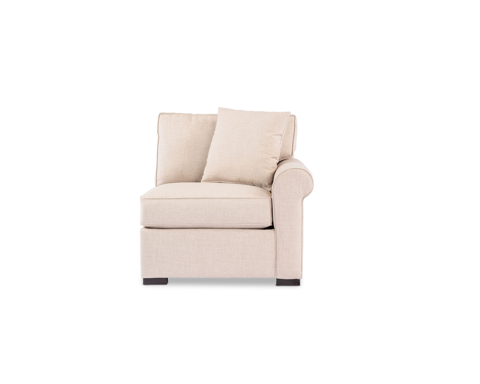 Star Stationary Sectional (100+ fabrics) - Star Right Arm Facing Chair