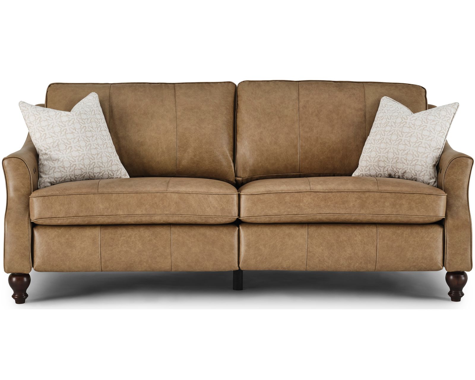 Adeline 84" Incliner Leather Sofa (+40 leathers) - Adeline 84" Incliner Leather Sofa