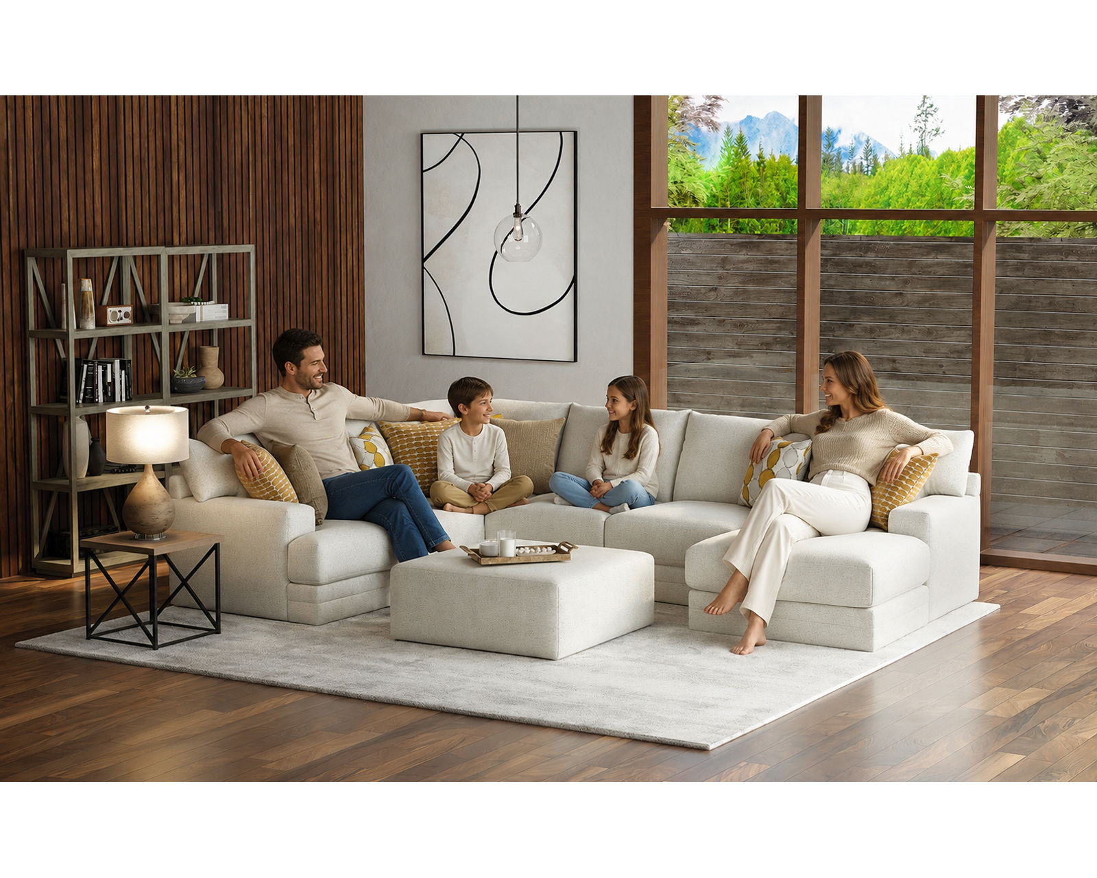 Tori 2240 Modular Sectional (Includes all pillows) - Crafted for Comfort. Engineered for Durability.