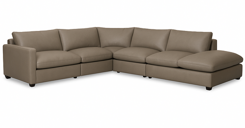 Layout P: Five Piece Sectional 108" x 129"