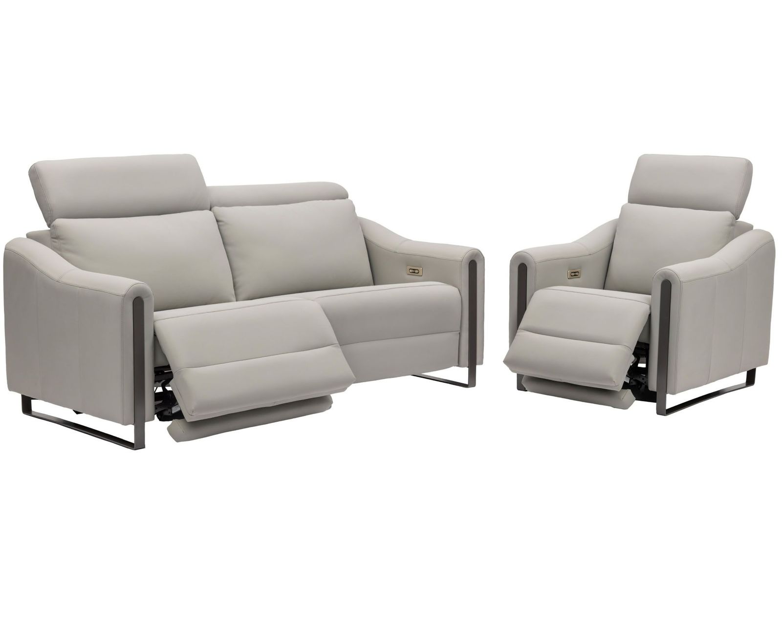 John Dual Power Reclining Sofa — Available in Standard & Wide Cushions, 140+ Leather Options, and 78", 82", or 110" Widths - Crafted to Last. Designed to Impress.