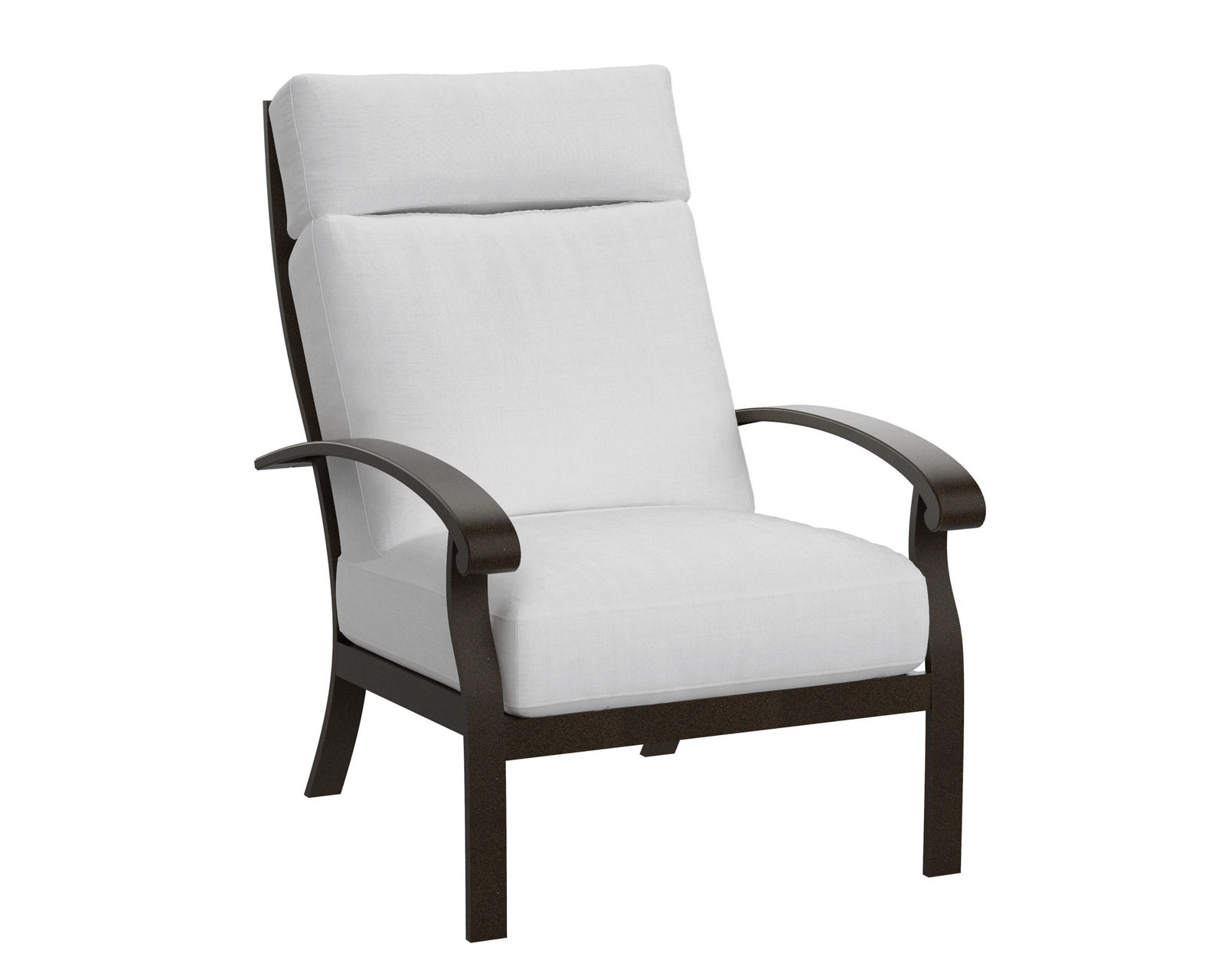 Smith Lake Outdoor Sofa (24 fabrics - 8 metal finishes) - Smith Lake Lounge Chair