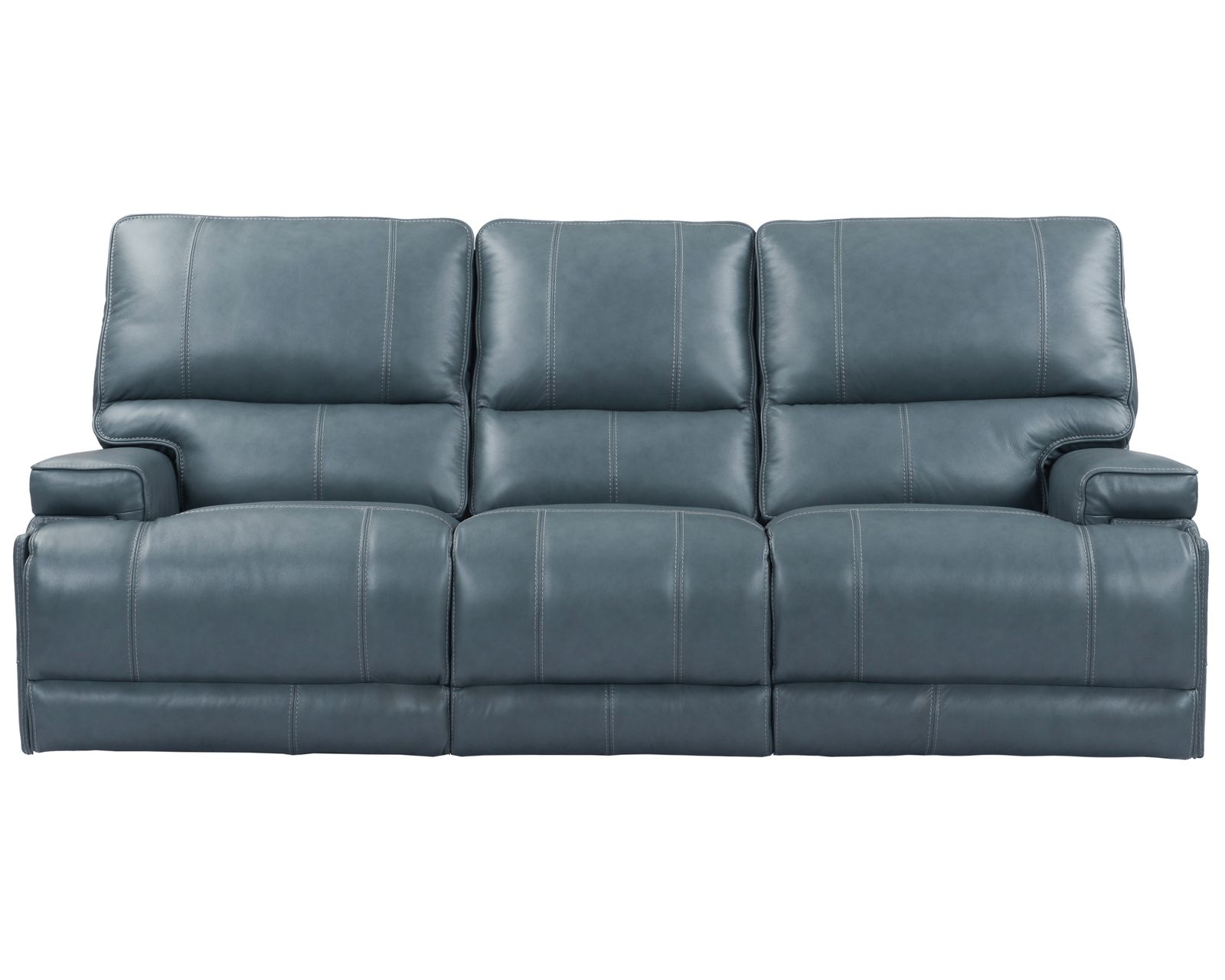 Whitman FreeMotion Cordless Power Headrest Power Recliner (Battery Operated) Azure (In stock - Fast shipping) - Whitman Cordless Power Headrest Power Reclining Sofa