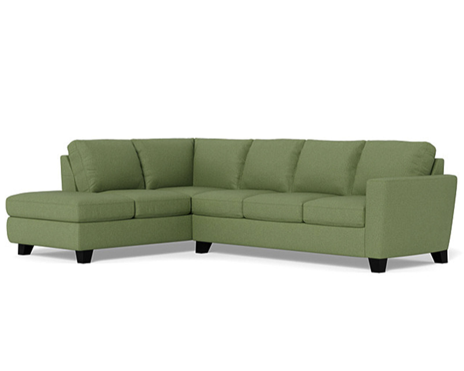 Leeds 77328 Sectional (+50 fabrics) - Layout D: Two Piece Sectional 93" x 118"