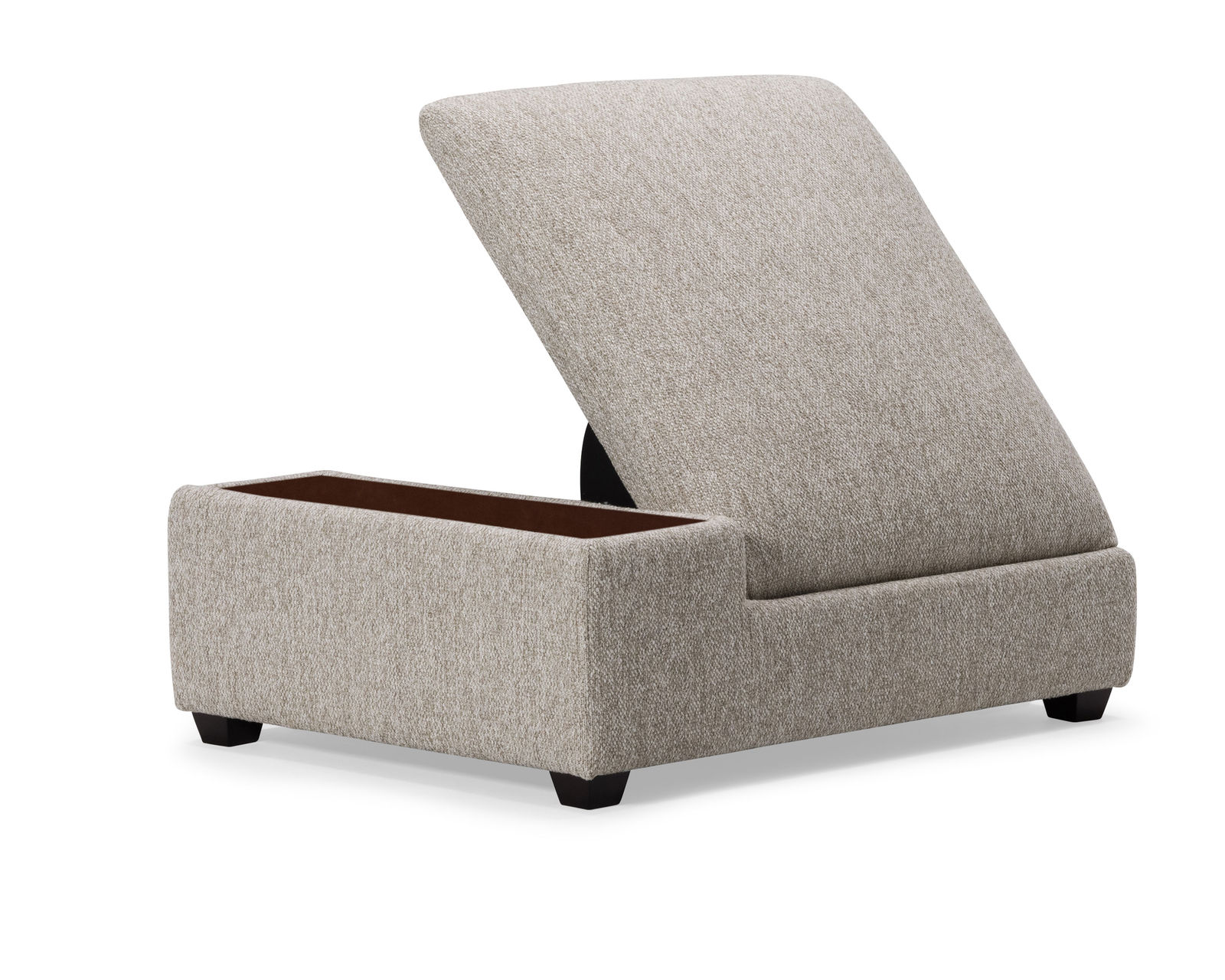 Laguna 77752 Power Reclining Sectional (+60 fabrics) - Laguna Storage Ottoman with 12" Table