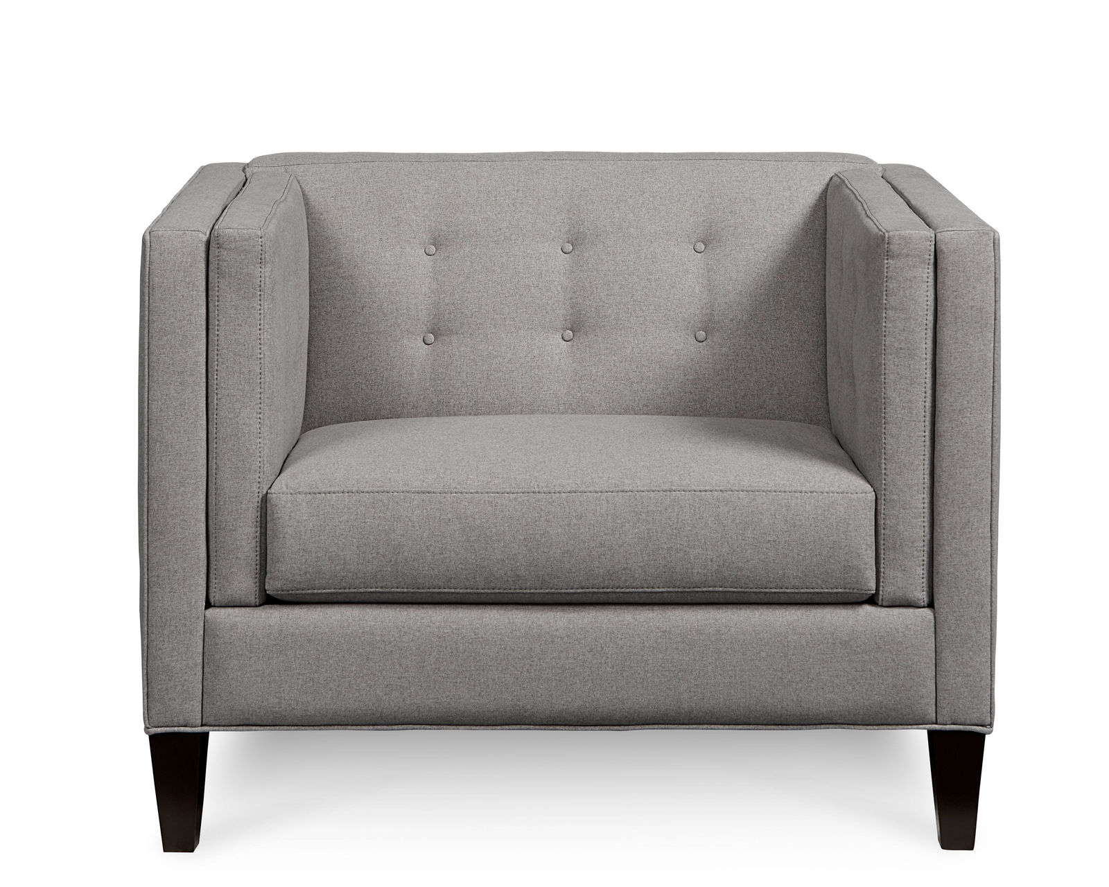 Hayes 88" Stationary Sofa (100+ fabrics) - Hayes Arm Chair