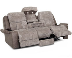 Denali 90" Power Reclining Sofa with Fold Down Table, Lights, USB, Wireless Charging, Dual Arm Storage, Massage, Cupholders &amp; Drawer (+3 colors)