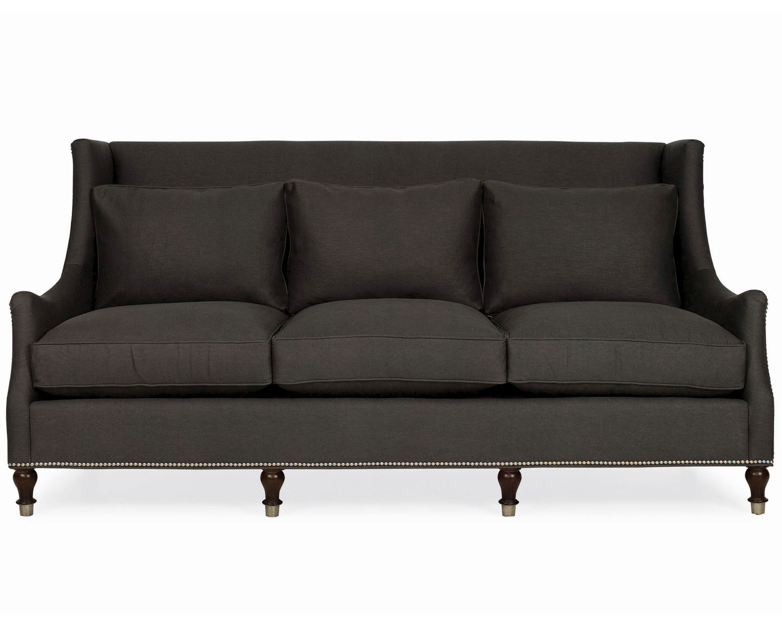 Gaston 81" Nail Head Sofa (+75 fabrics)
