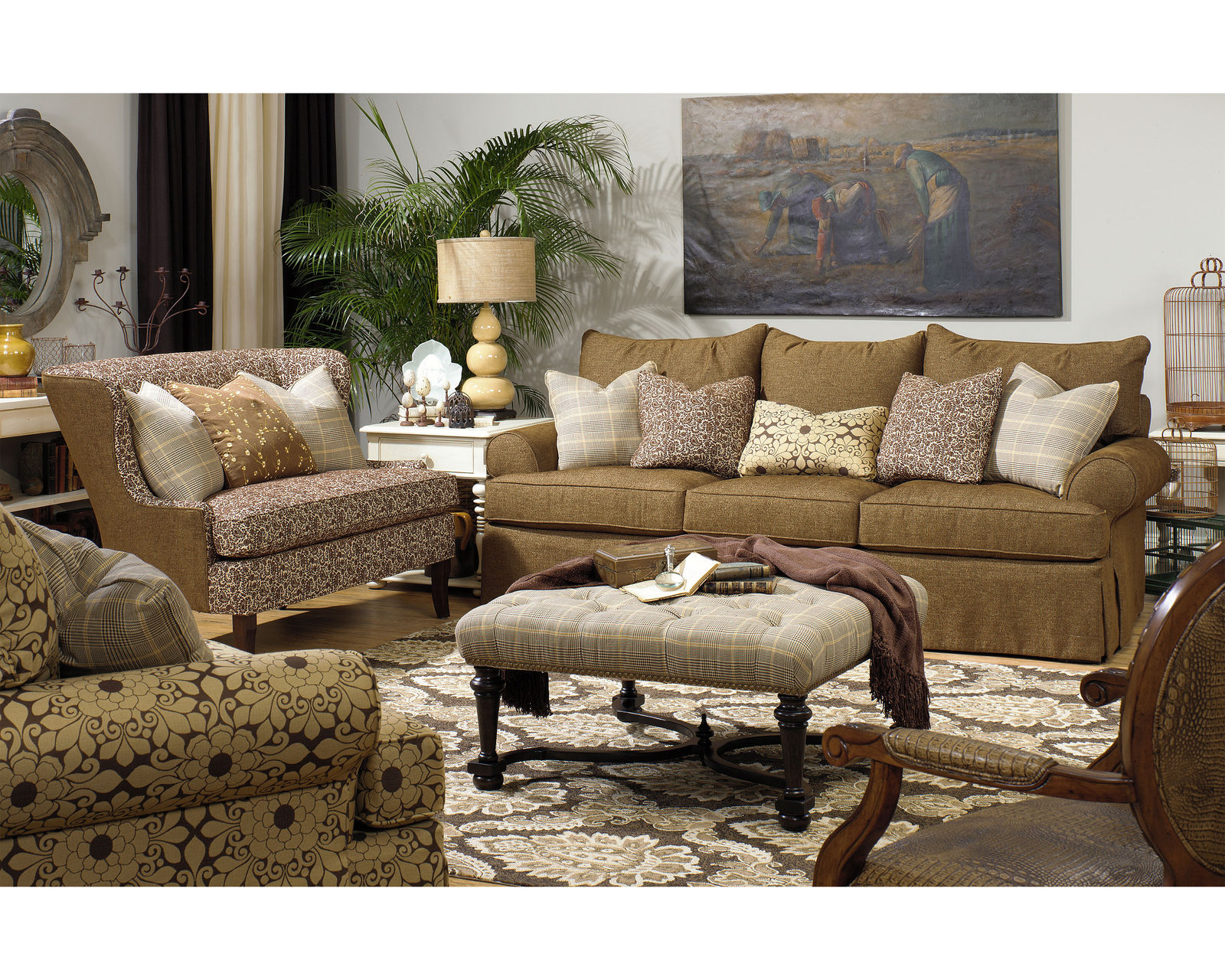 Cordele 100" Sofa (Performance fabrics) P997050BD - Padded edge roll and insulated seat pad
